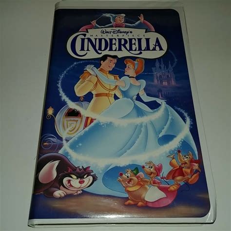 Cinderella Vhs Walt Disney Vhs Classic Movie Clamshell Case Sexiz Pix