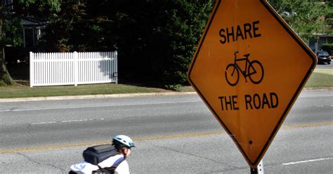 An edge line that angles toward the center of the road shows that the road is narrower ahead. Rules of the road: Traffic laws in place for safety