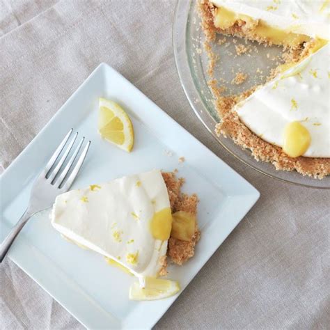 Lemon Curd Jello Pie Lemon Dessert Recipes Lemon Desserts Jello Pie