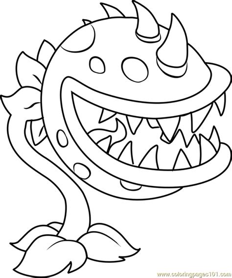 Plant Vs Zombie Coloring Page For Kids Coloring Sky Plants Vs Zombies