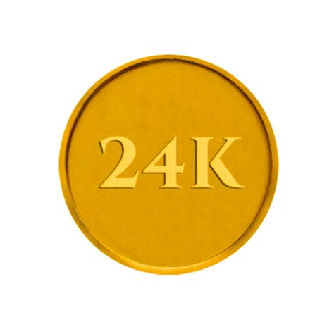 24 Kt995 Round Pc Chandra Jewellers 24k 995 10 Gm Yellow Gold