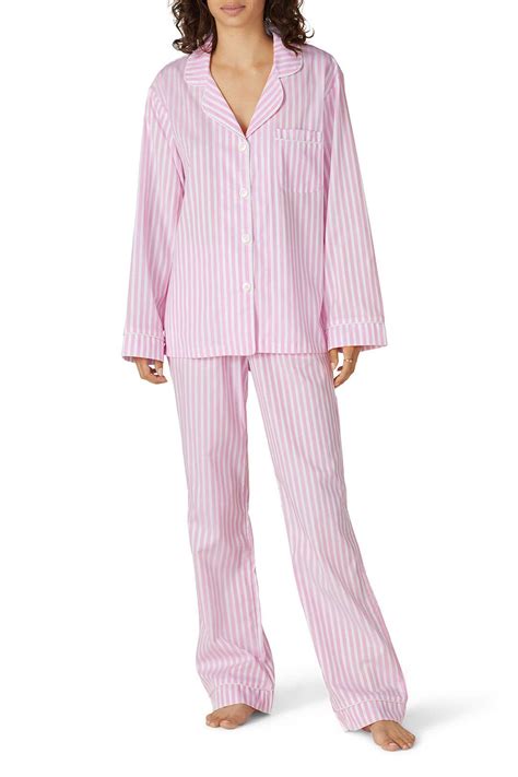 Pink Stripe Pajama Top By Bedhead Pajamas For Rent The Runway