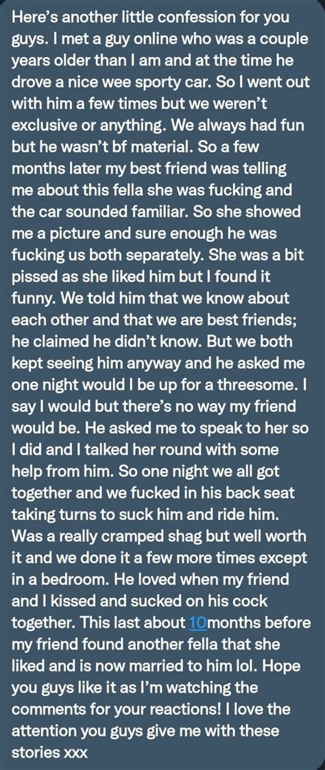 PervConfession On Twitter She And Her Best Friend Fucked The Same Guy