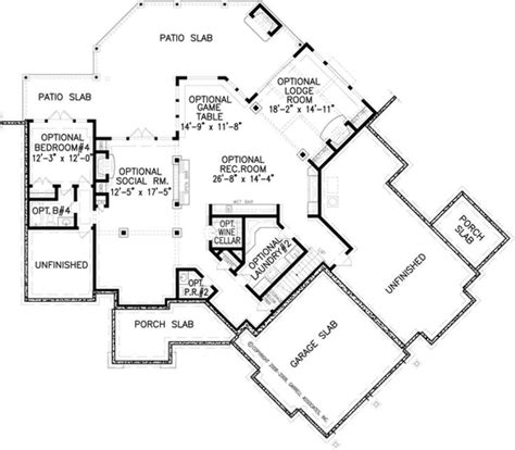 House Plan 699 00047 Craftsman Plan 3070 Square Feet 4 Bedrooms 4