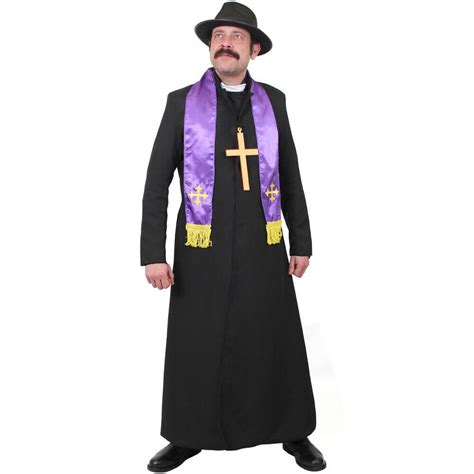 Disfraz De Sacerdote Exorcista Para Hombre Cazaar