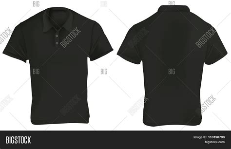 Black Polo Shirt Vector & Photo (Free Trial) | Bigstock