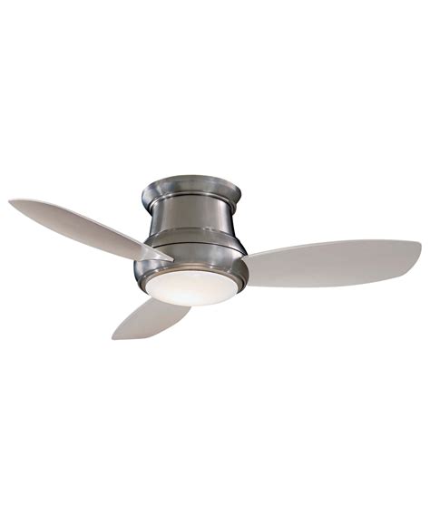 Shop wayfair for all the best flush mount small room ceiling fans. Concept II 44 Inch Flush Mount Fan with Light Kit by Minka ...