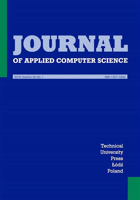 Copyright digit recognition using neural networks. Journal of Applied Computer Science