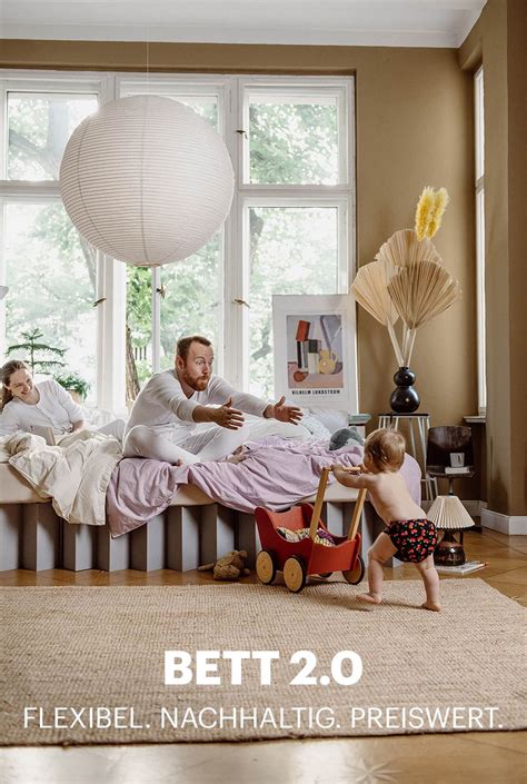 Je nach qualität haben pappmöbel eine lebensdauer zwischen sechs und zehn jahren. Ein Bett für die ganze Familie | Sustainable furniture ...