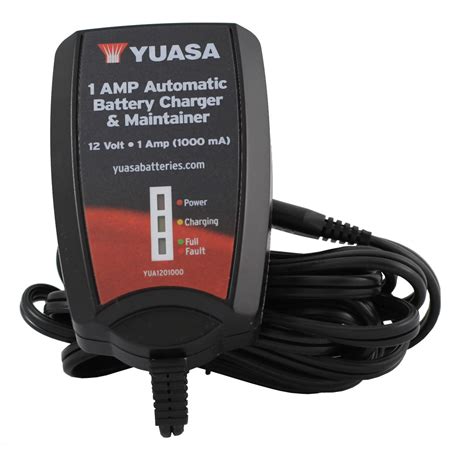 Yuasa 12 Volt 1 Amp Automatic Battery Charger And Maintainer Free