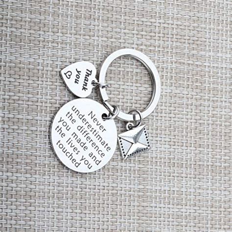 Aktap Postman Keychain Mail Carrier Jewelry Never Underestimate The