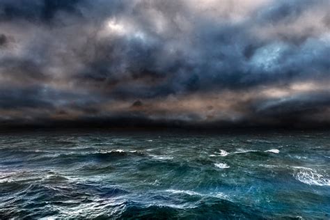 Dangerous Storm Over Ocean Stock Photo Download Image Now Istock