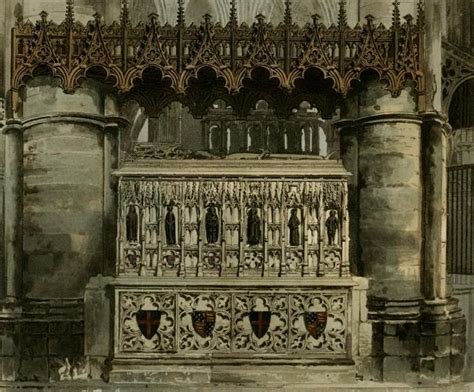Tombs Of Edward Iii And Philippa Of Hainault