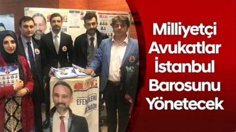 Milliyetçi Avukatlar İstanbul Barosunu Yönetecek