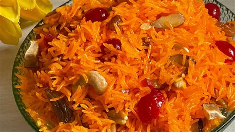 Zarda Recipe Sahi Quantity Ke Saath Sweet Rice Eid Special Meetha