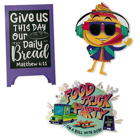 Vacation Bible School Vbs Food Truck Party Decor Cokesbury
