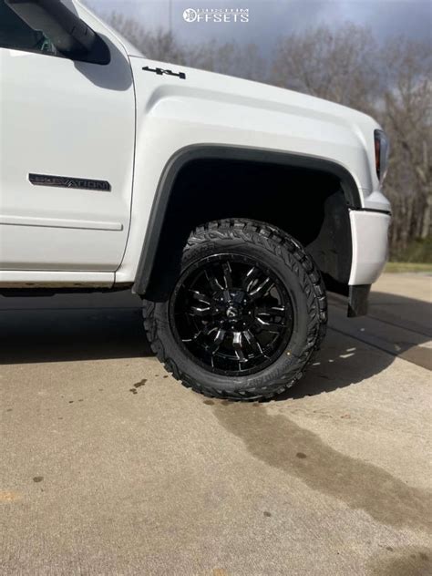 2019 Gmc Sierra 1500 Limited With 20x10 24 Fuel Sledge D595 And 3312