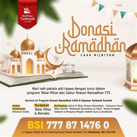 Laporan Donasi Ramadhan 1444 Hijriyah Yayasan Tarbiyah Sunnah