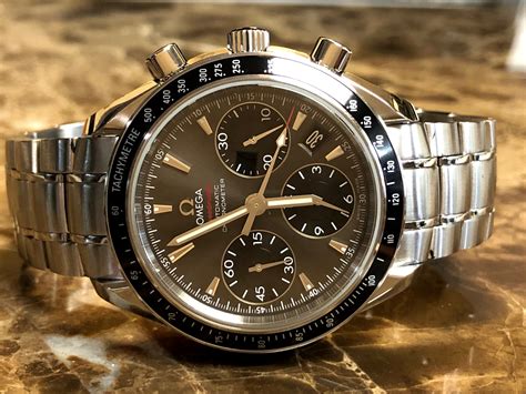 Omega Speedmaster Date 40mm Automatic Chronometer Chronograph with Card ...