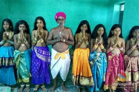 bare chested girls in madurai temple ritual worshipped like goddesses tamil news