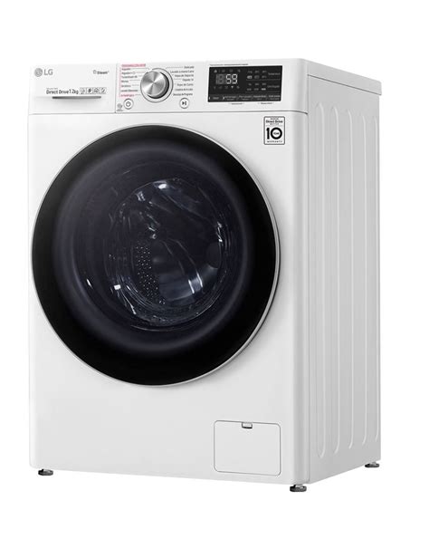 LG Máquina de lavar roupa LG F4WV5012S0W, 12 kg, eficiência energética B, 1400 r.p.m., AI DD ...