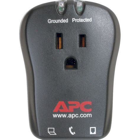 Apc Essential Surgearrest 1 Outlet Surge Protector With Rj 11