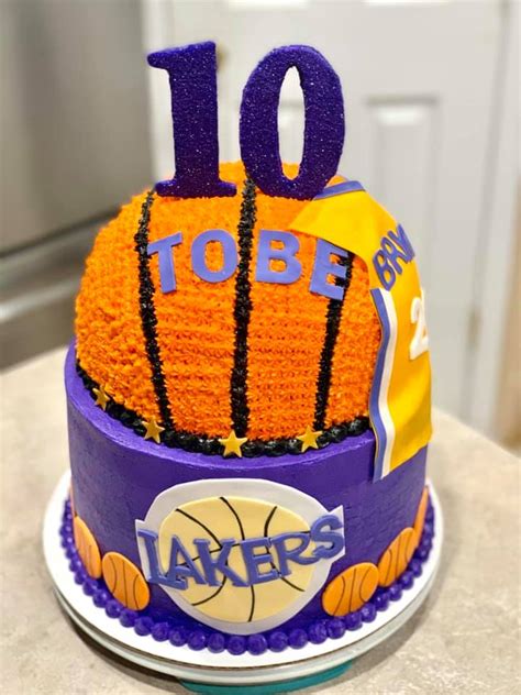 Lakers Kobe Bryant Cake 🏀 Custom Cakes By Sheri Facebook
