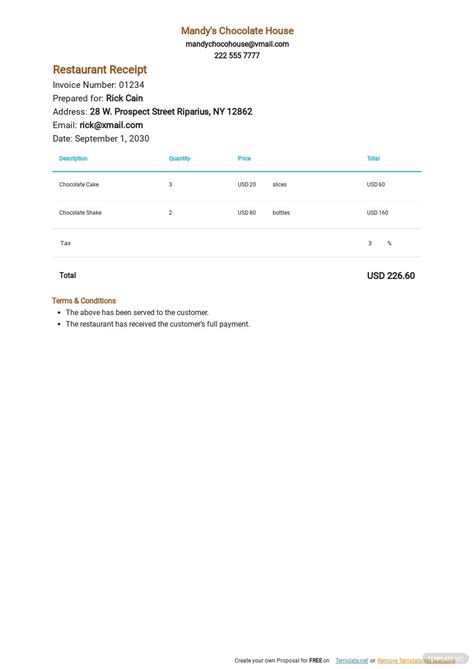 50 Receipt Samples Format And Examples 2023