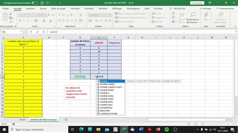 Tuto Tri Tableau Et Graphique Sur Excel Seconde Youtube Hot Sex Picture