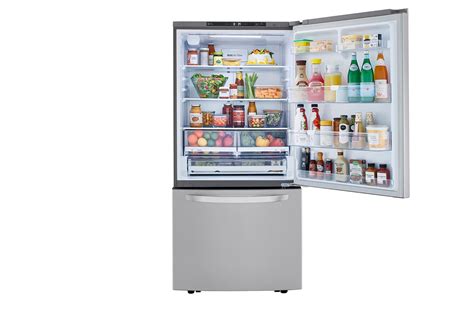 lg 26 cu ft bottom freezer refrigerator lrdcs2603s lg usa