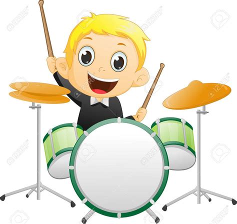 Boy Playing Drums Clipart 20 Free Cliparts Download Images On