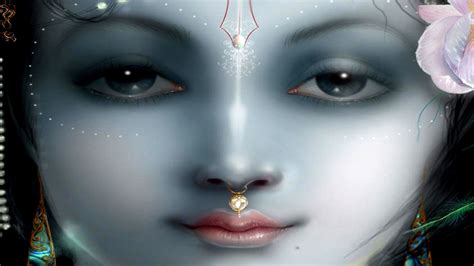 Beautiful Krishna Face Hd Krishna Wallpapers Hd Wallpapers Id 67040