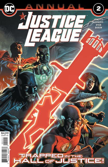 Justice League Annual 1 Multiversal Meltdown Issue
