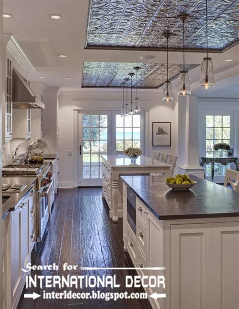 Faux ceiling beams vaulted ceiling bedroom vaulted ceiling kitchen vaulted ceiling lighting shiplap ceiling faux wood beams wood ceilings vaulted ceilings wood on ceiling ideas how to. Largest album of modern kitchen ceiling designs ideas tiles