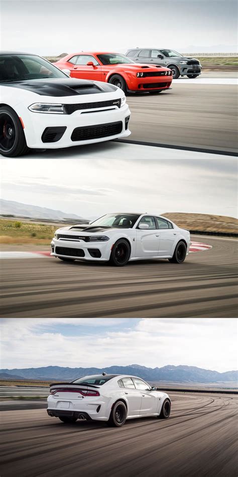 Watch Dodges Most Powerful Srts Light Up The Track Two Hellcats A