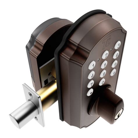 Turbolock Tl114 Keyless Door Lock With Keypad And Voice Prompts
