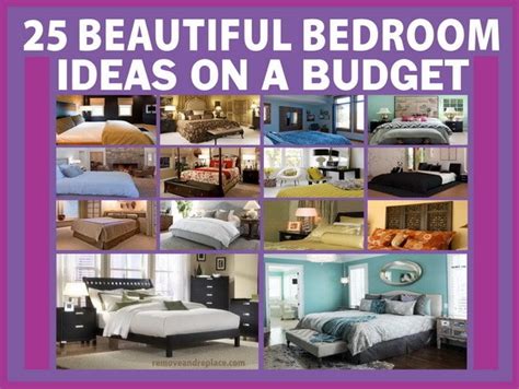 Setting options on decoration ideas for bedrooms.today many decorating options make the bedroom look better and impressive. 25 Beautiful Bedroom Ideas On A Budget | RemoveandReplace.com