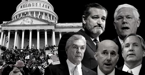 the 23 texas republicans who fanned the flames of insurrection progress texas