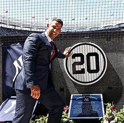 Yankees York Monument Park Jorge Baseball Number