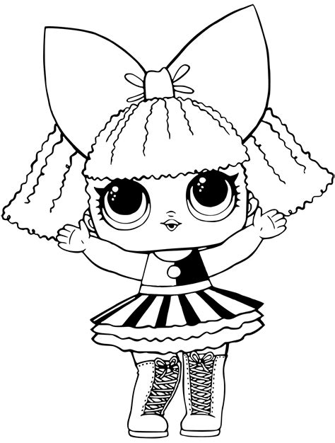 Doll Pranksta Lol Hilarious Coloring Pages For You