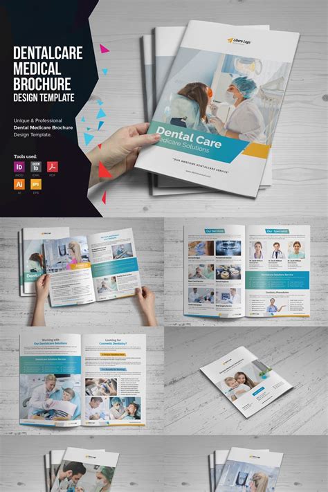 Sirona Dental Medicare Brochure Corporate Identity Template 86072