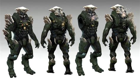 Kett Soldier Concept From Mass Effect Andromeda Mass Effect Mass