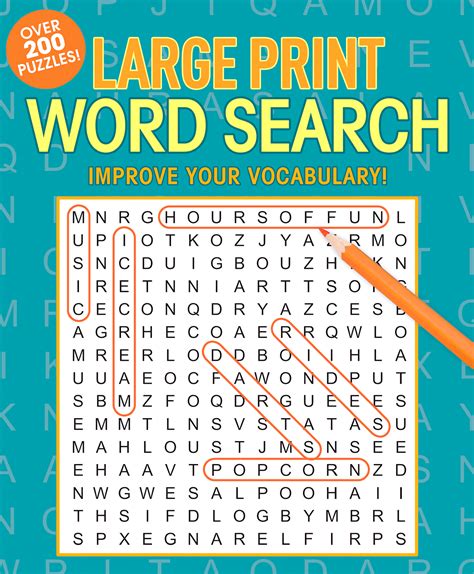 Large Print Word Search Book By Editors Of Thunder Bay Press Official Publisher Page Simon