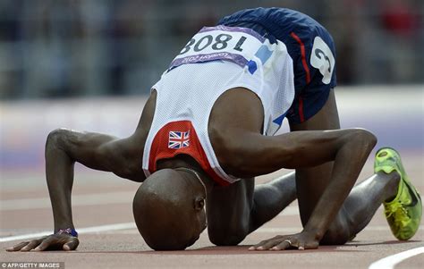 Mo Farah Wins Gold In 5000m At London 2012 Olympics Daily Mail Online