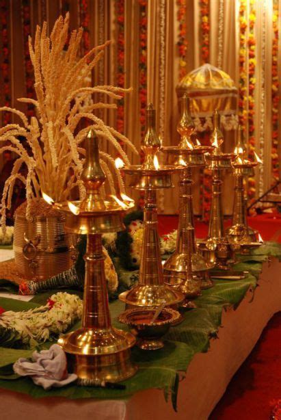 Nilavilakku And Para Wedding Hall Decorations Desi Wedding Decor