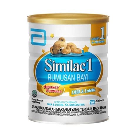 Similac® advance® provides your baby with nutrition beyond dha. Abbott Similac 1 Rumusan Bayi Advance Formula DHA & Lutein ...