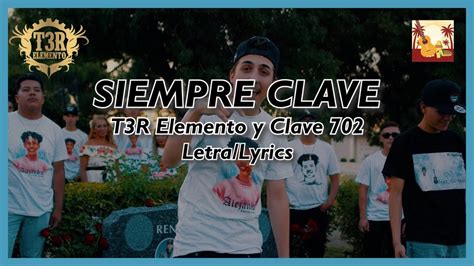 Siempre Clave T3r Elemento Y Clave 702 Letralyrics Chords Chordify