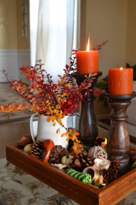 33 Diy Thanksgiving Centerpieces To Decorate The Table