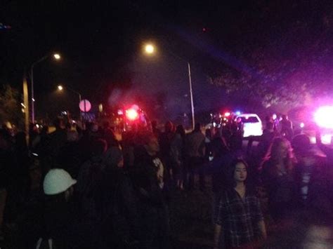 Riot Police Break Up Party In Wash College Town