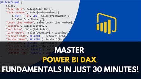 Quickly Master Power BI Dax Fundamentals In Just Minutes TheDataLabs